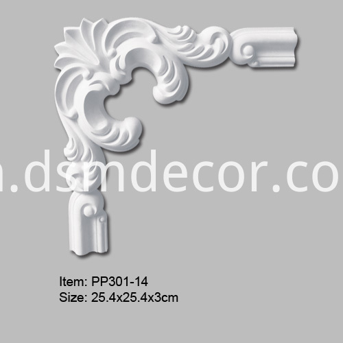 แผงมุมปั้น Panel Moulding Corner